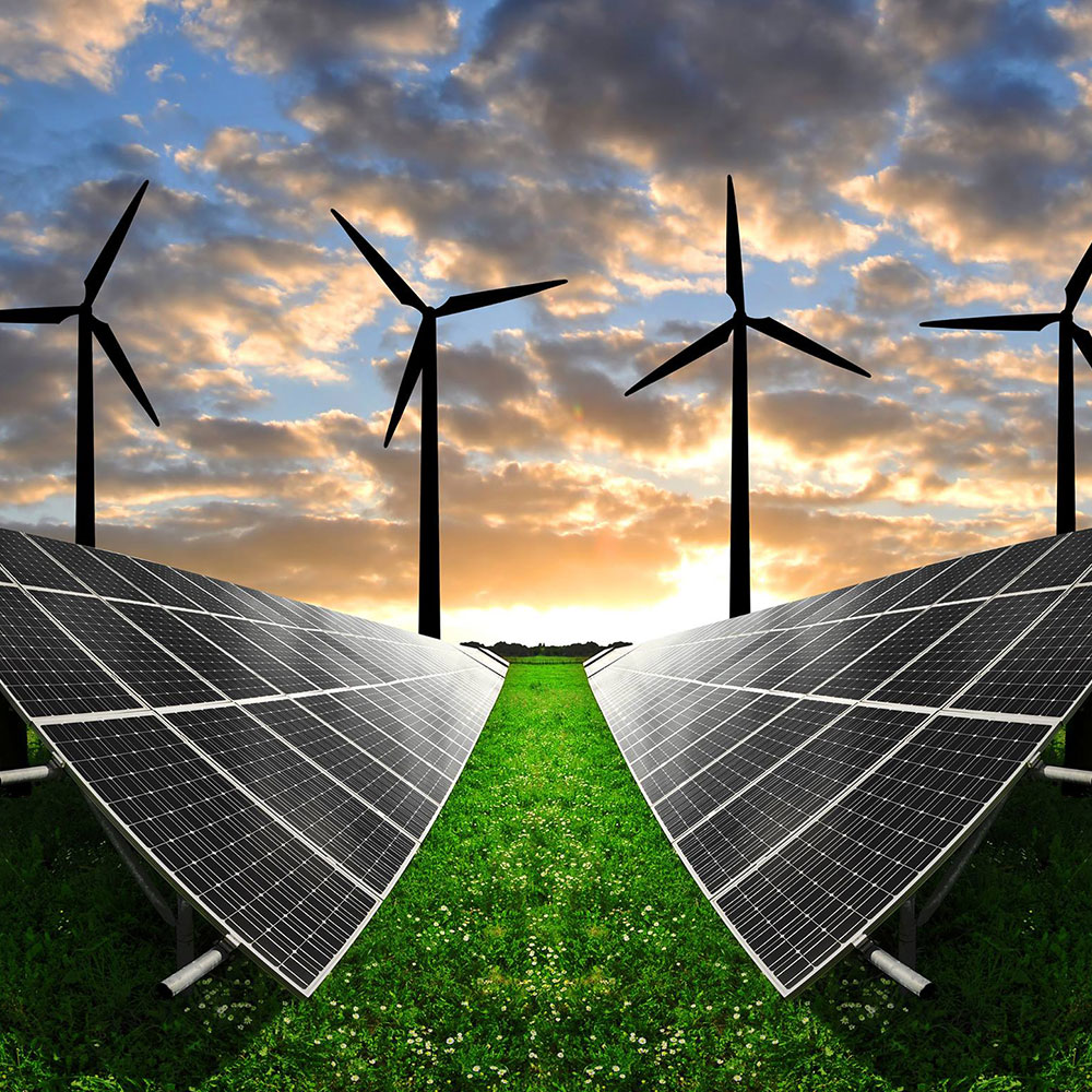 Energía renovable para construcción sostenible