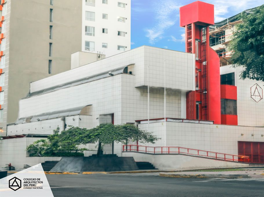 Colegio de Arquitectos con rampa para discapacitados